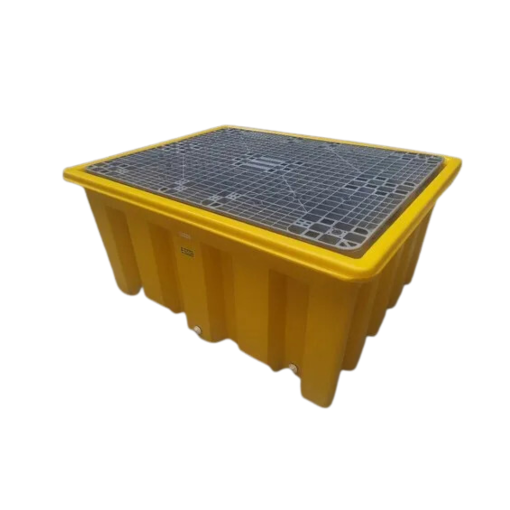 IBC Spill Containment Bund Pallet - Ercon 1000L IBC Bund with Grate